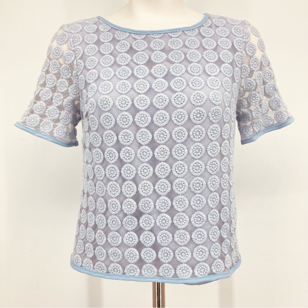 A Diva Women’s Lace Short Sleeve Top Size Small